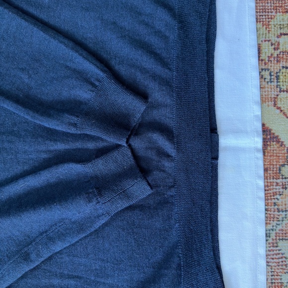 Sequined front merino wool cardigan. - Picture 9 of 15